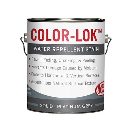 1 Gal. Color-Lok Solid Matte, Platinum Grey